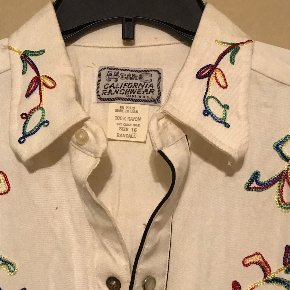 H Bar C western shirt